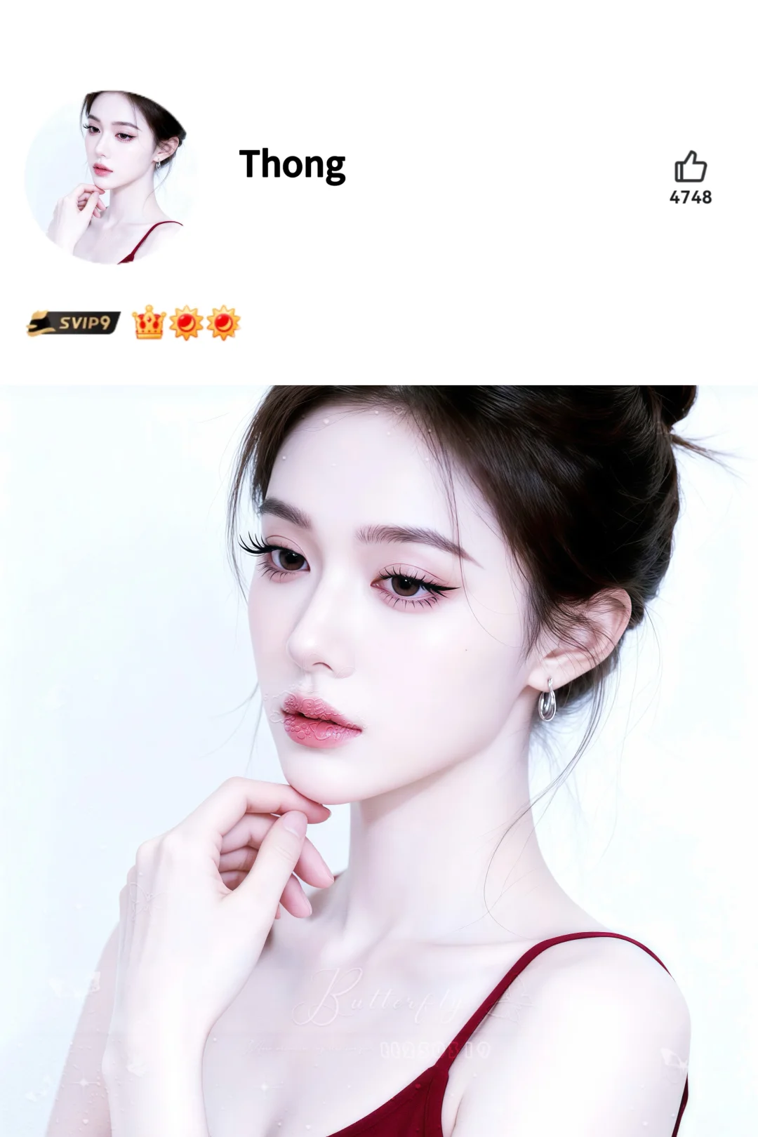 分享三张权威姐感头像