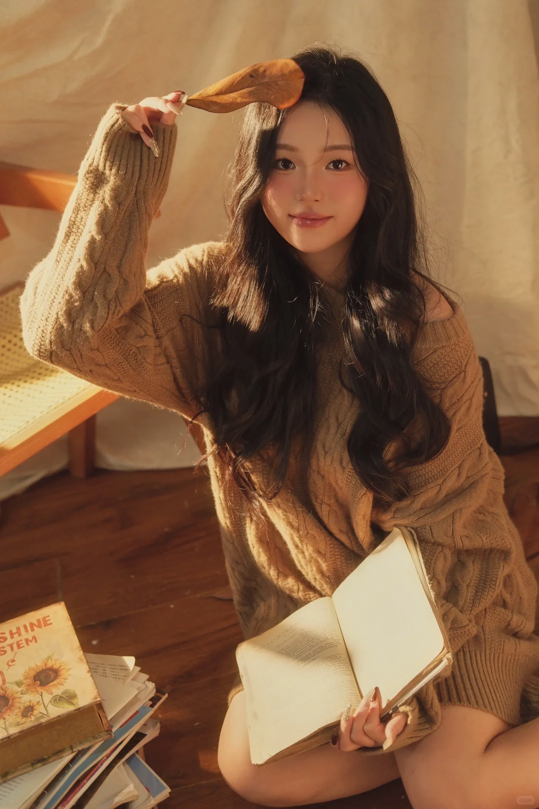 微胖女孩怎么拍｜美拉德系写真🍁