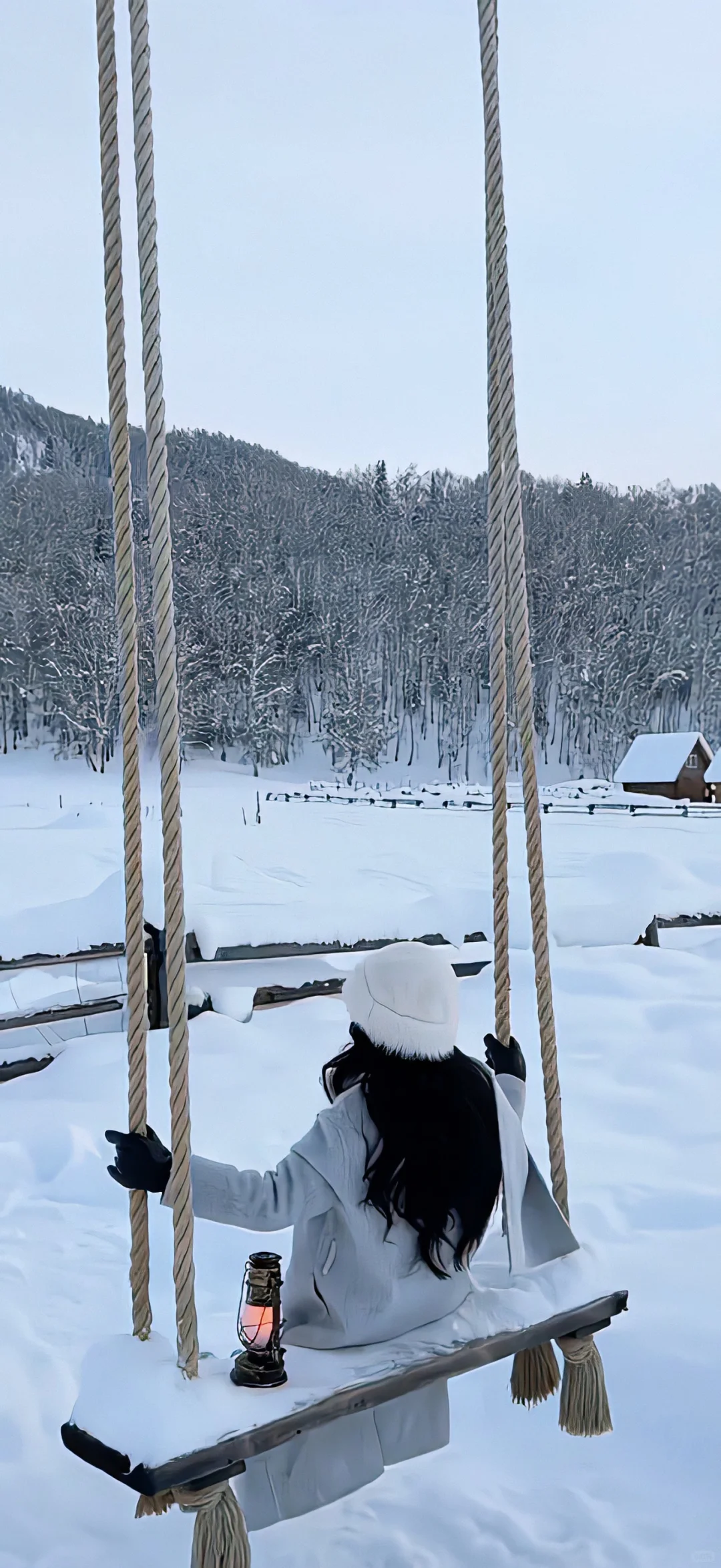 冬天の雪景壁纸❄☃︎ *❆
