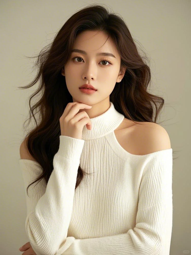 韩系氛围感美女写真，这组、真的、太美啦！