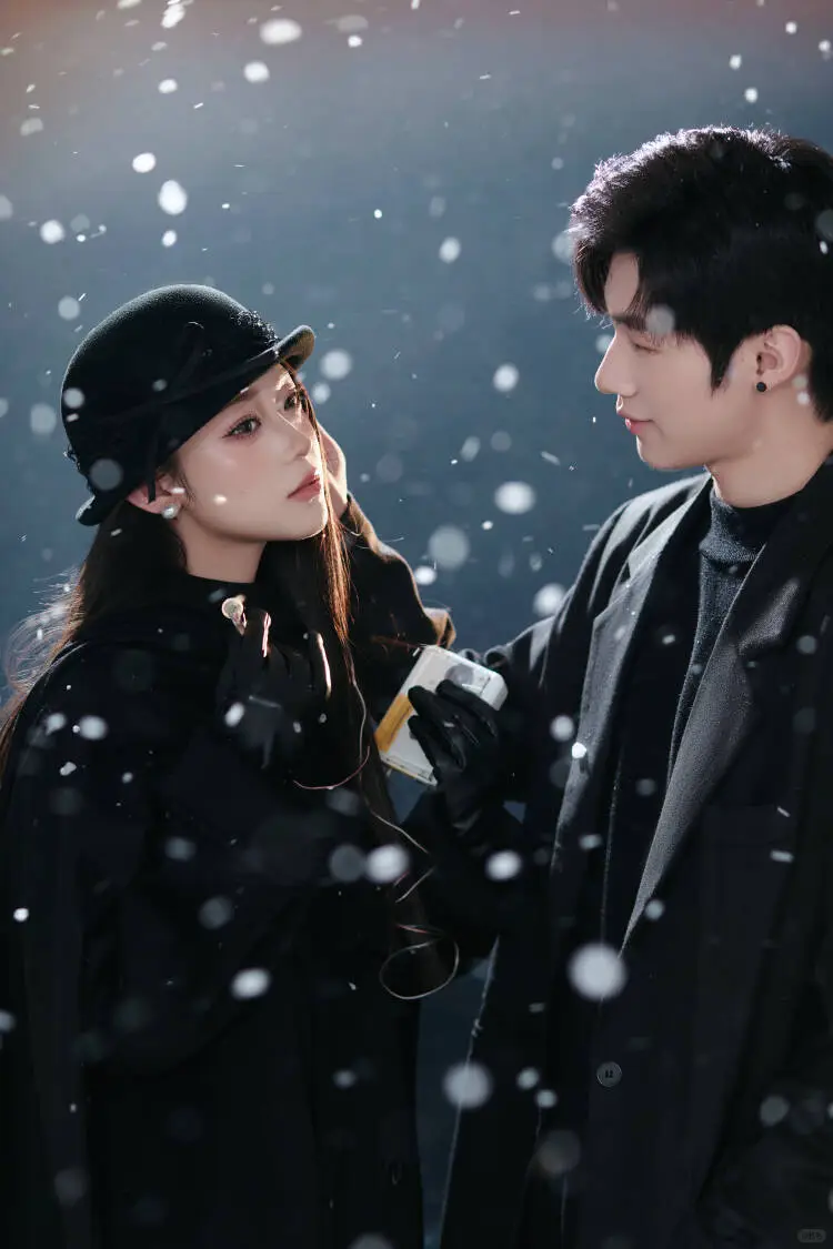 雪国恋人的写真｜把爱情帧成浪漫海报