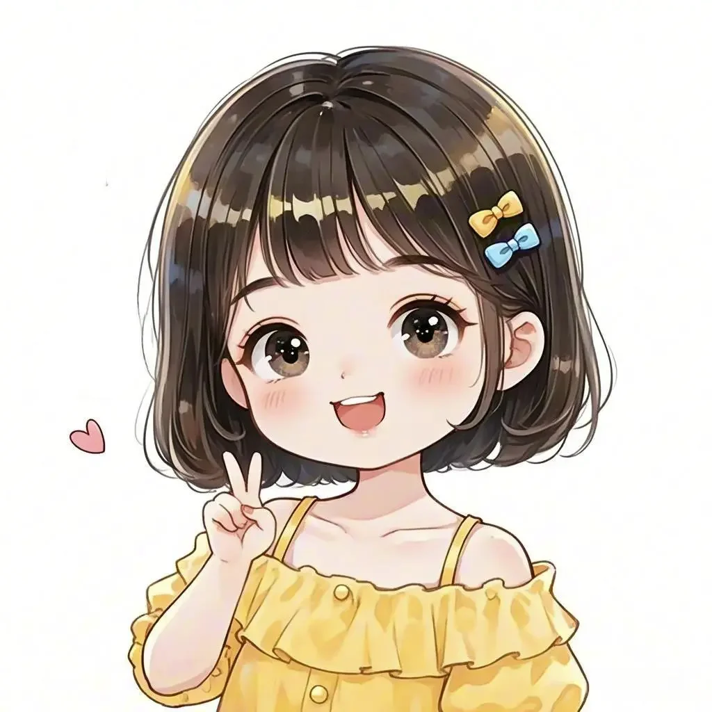 绝美！甜到心里的女孩头像