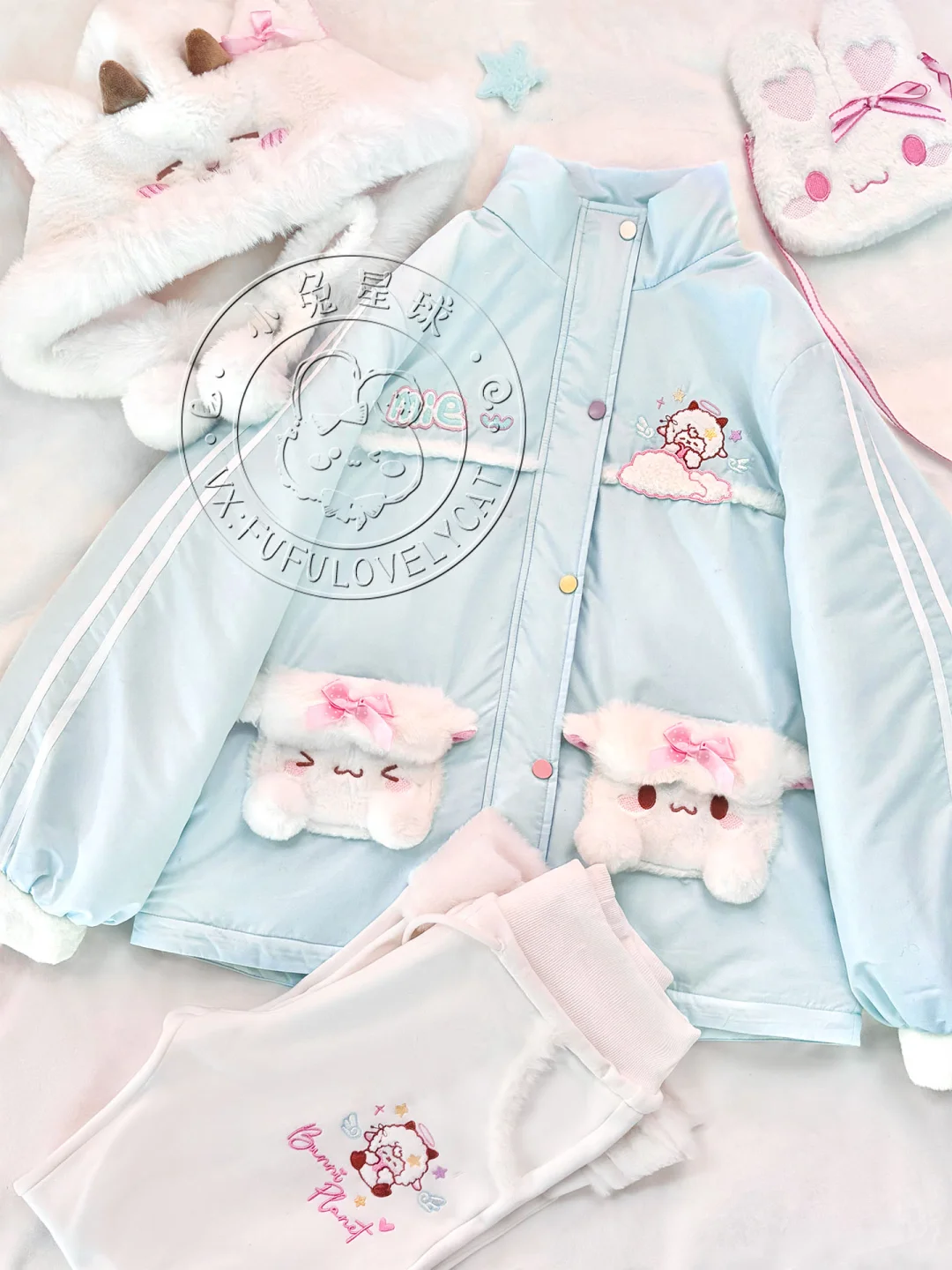 哇哇哇！好萌的一套❄️冬天窝就穿这件！