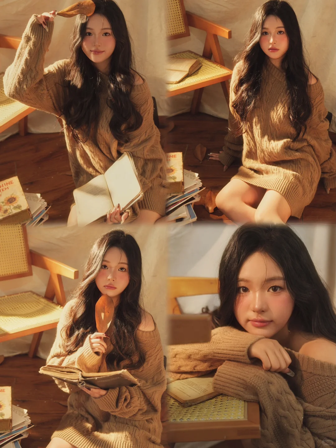 微胖女孩怎么拍｜美拉德系写真🍁