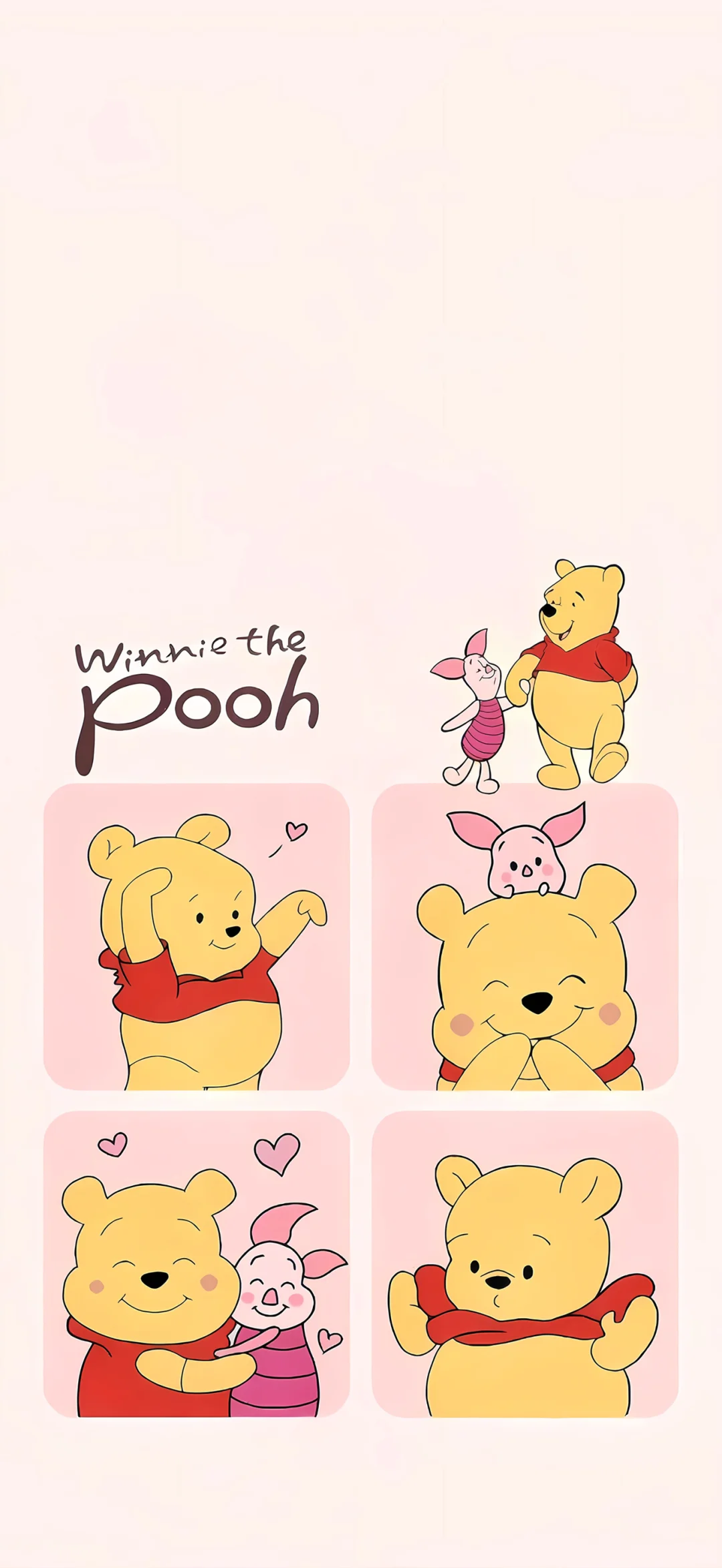 维尼熊壁纸.治愈系文字壁纸