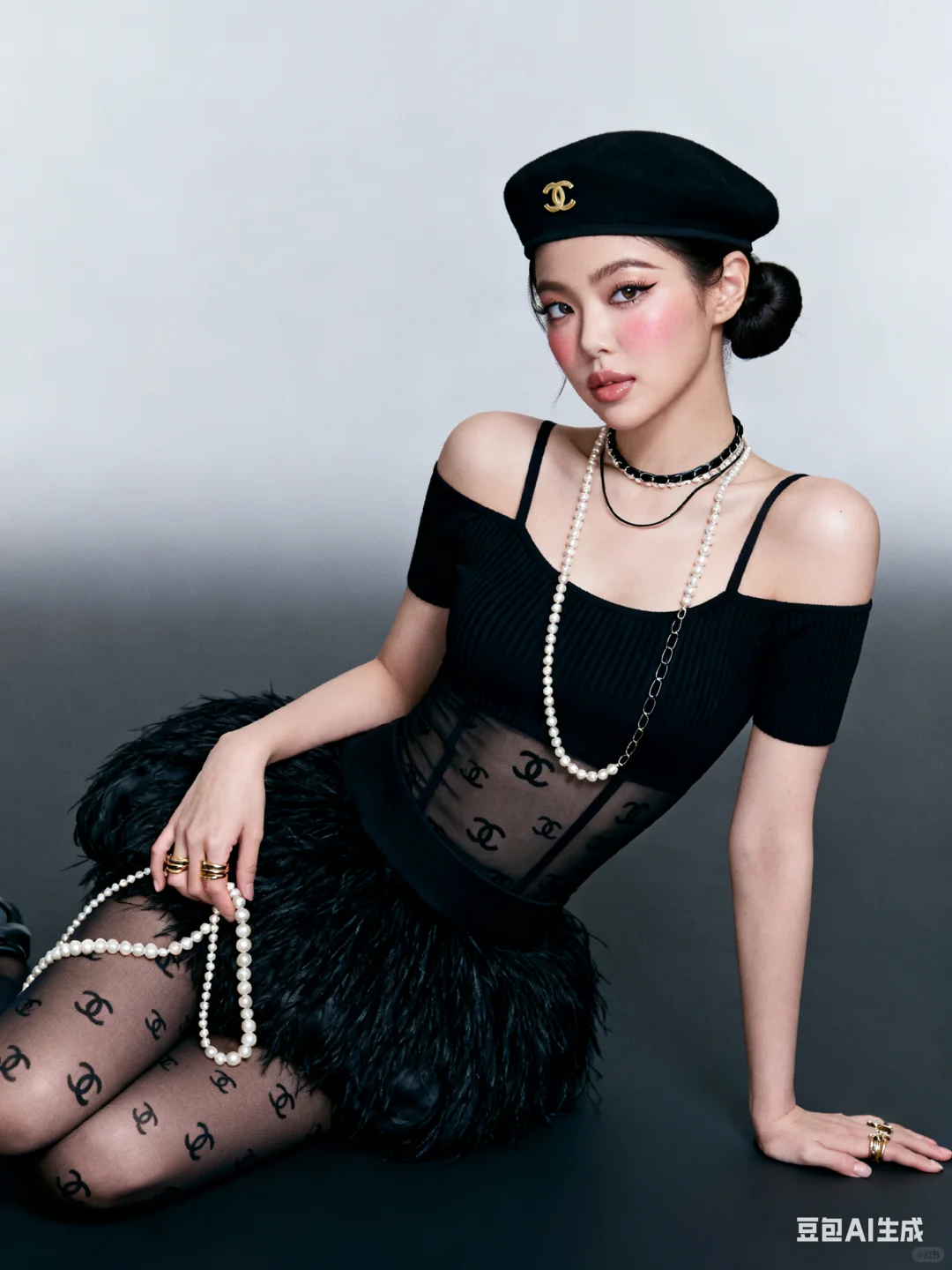 Jennie同款写真(无成本豆包指令)