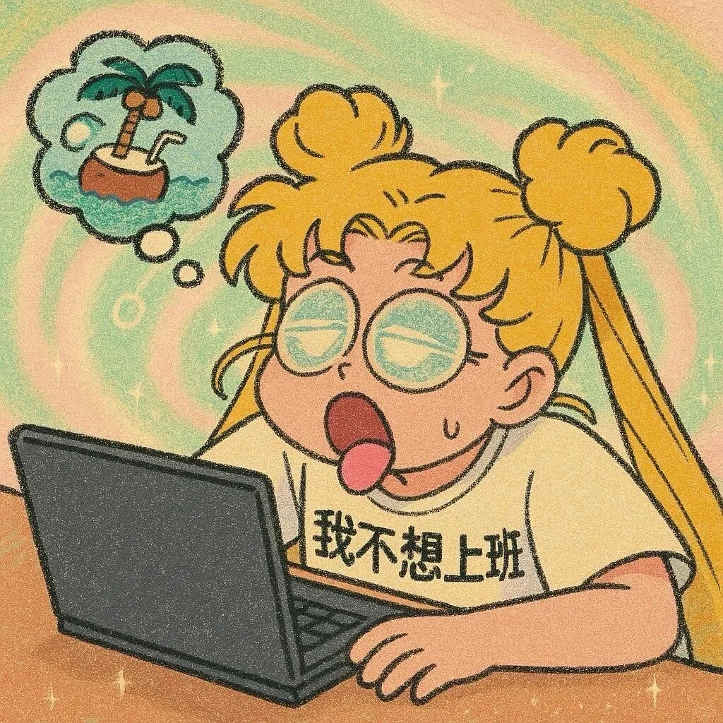 美少女系列之上班哪有不疯的 😵‍💫😵‍💫
