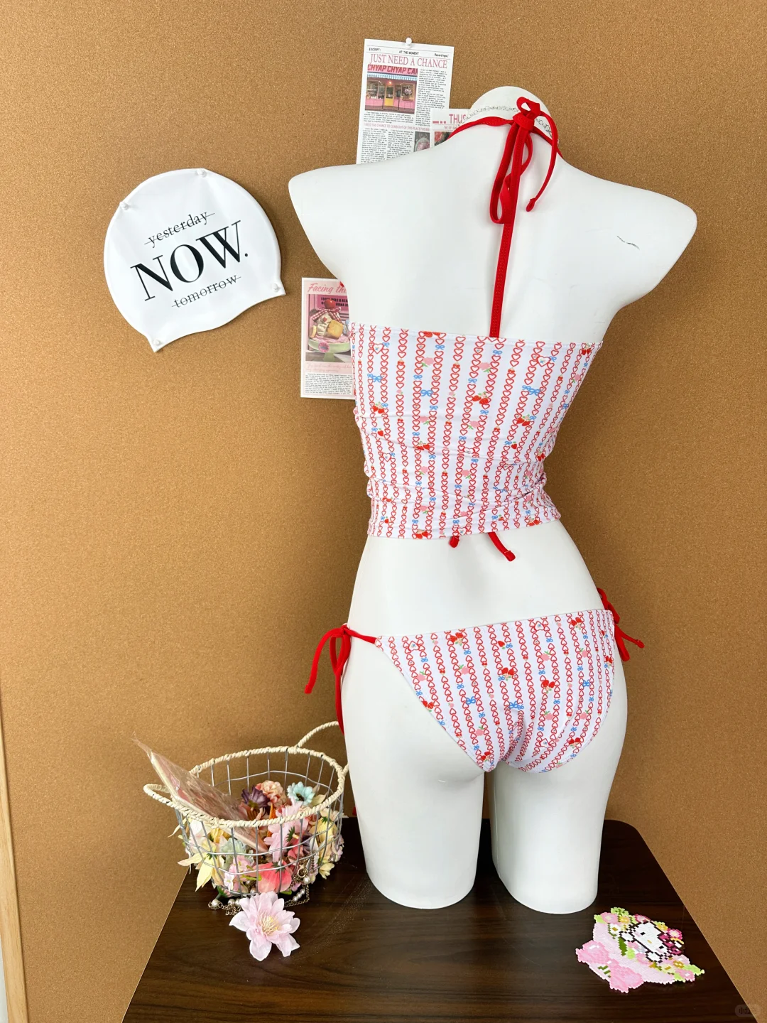 这件泳衣真的太太太可爱了～