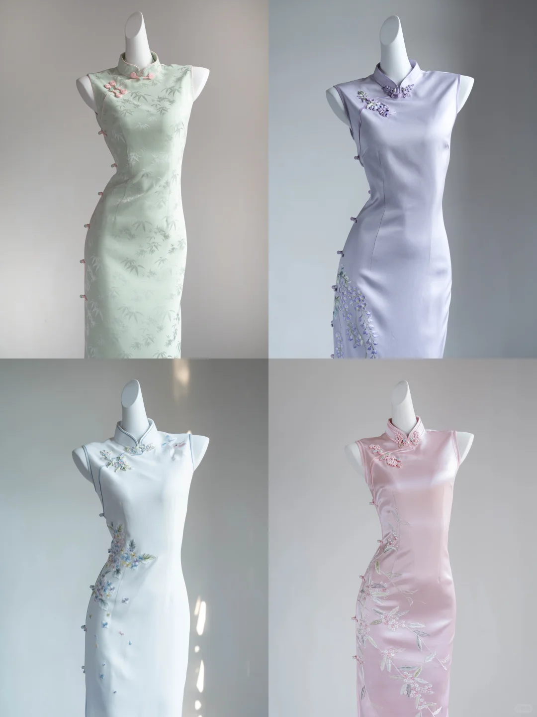 一口气做了四件infp人格的旗袍