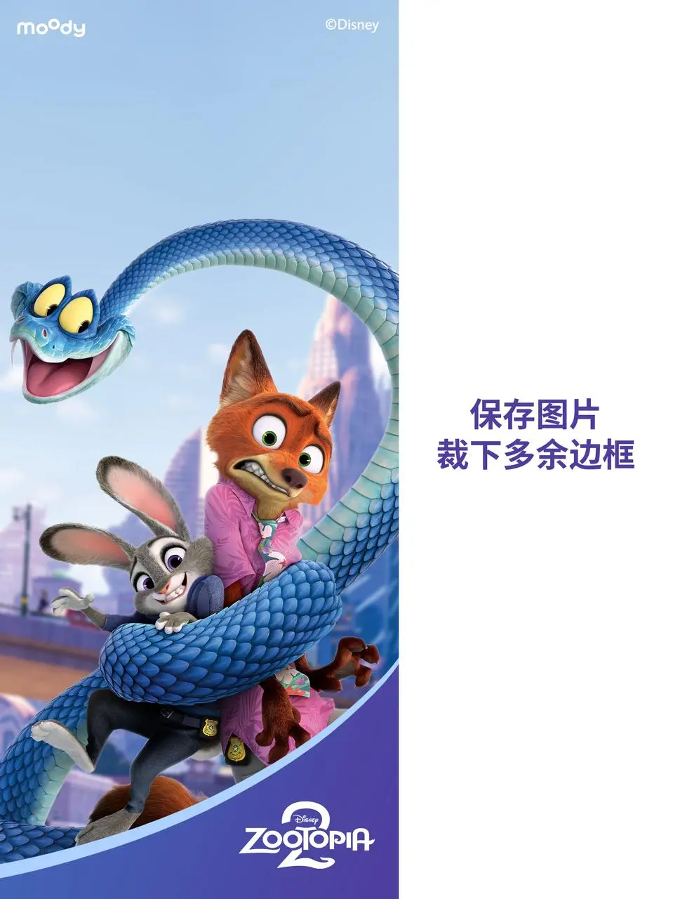 🤳🏻换上新壁纸去看疯狂动物城2！