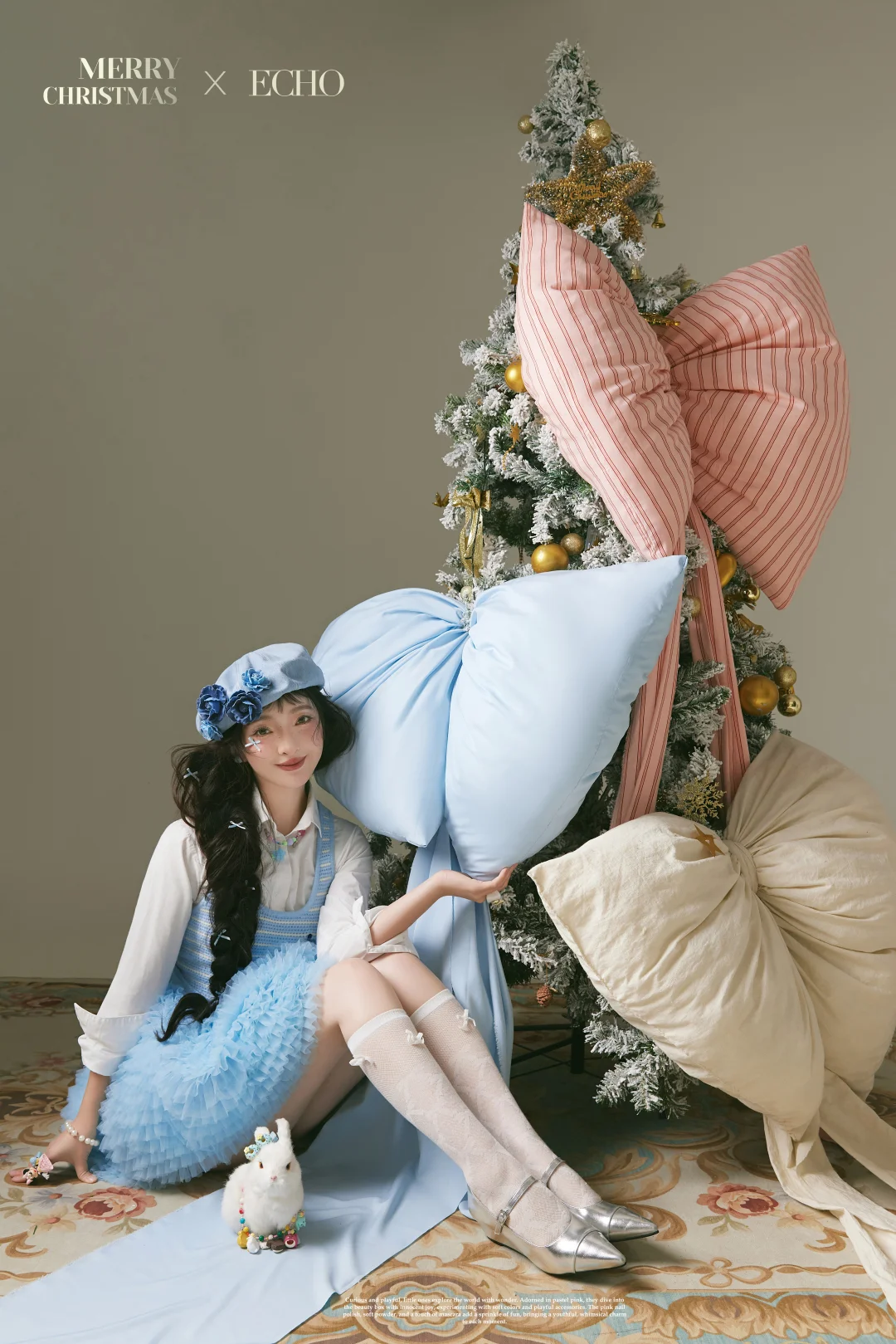 被这组圣诞写真美到了！❄️