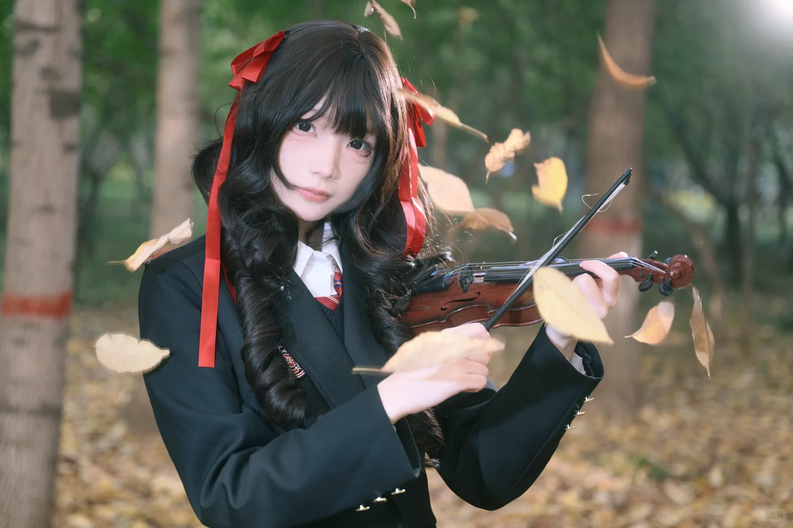 “最后一抹黄是写给冬天的序章”