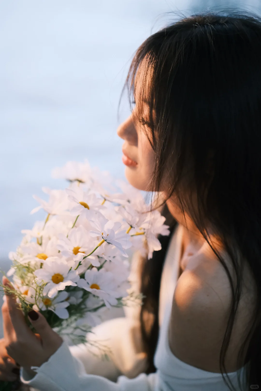 当模特说我适合拍甜美活泼的