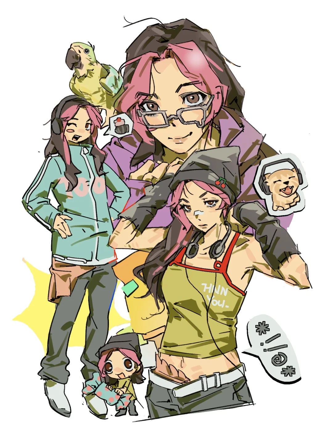 火辣Nerdy美国女大Megan Skiendiel