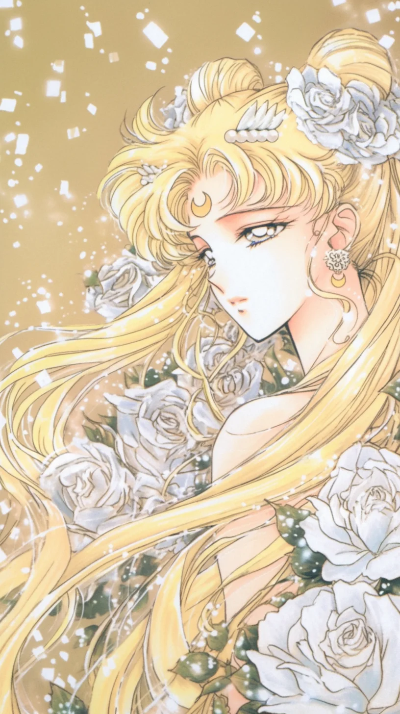 美少女与山茶花