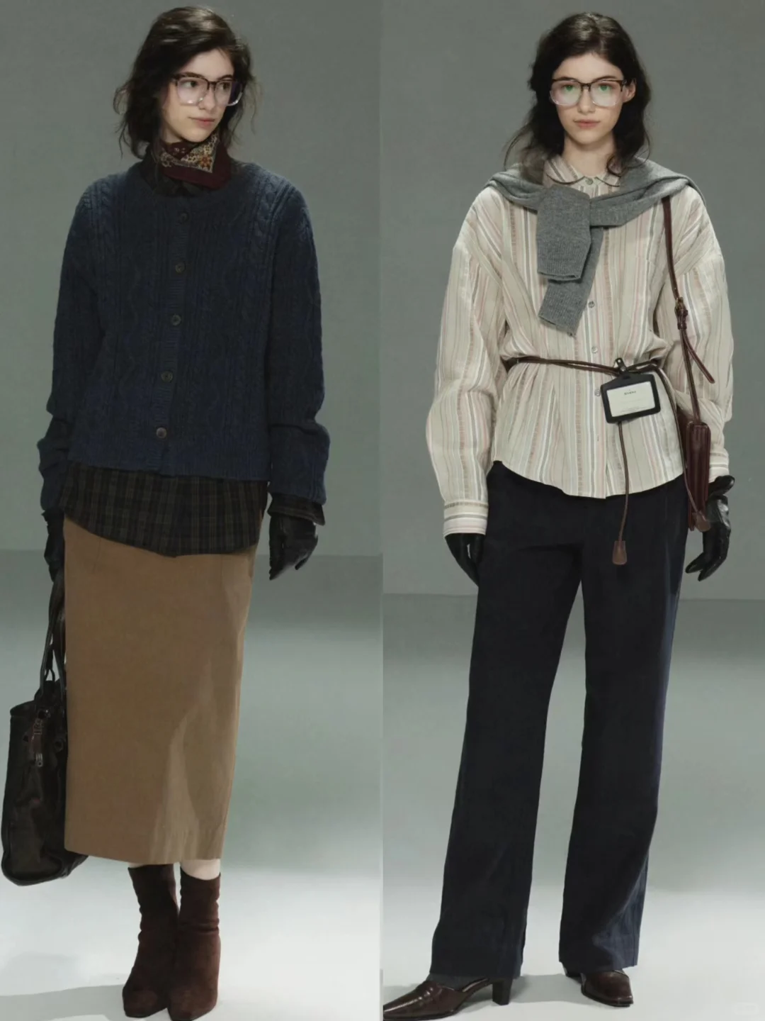 “90s年代时髦女作家”｜复古知识分子风穿搭