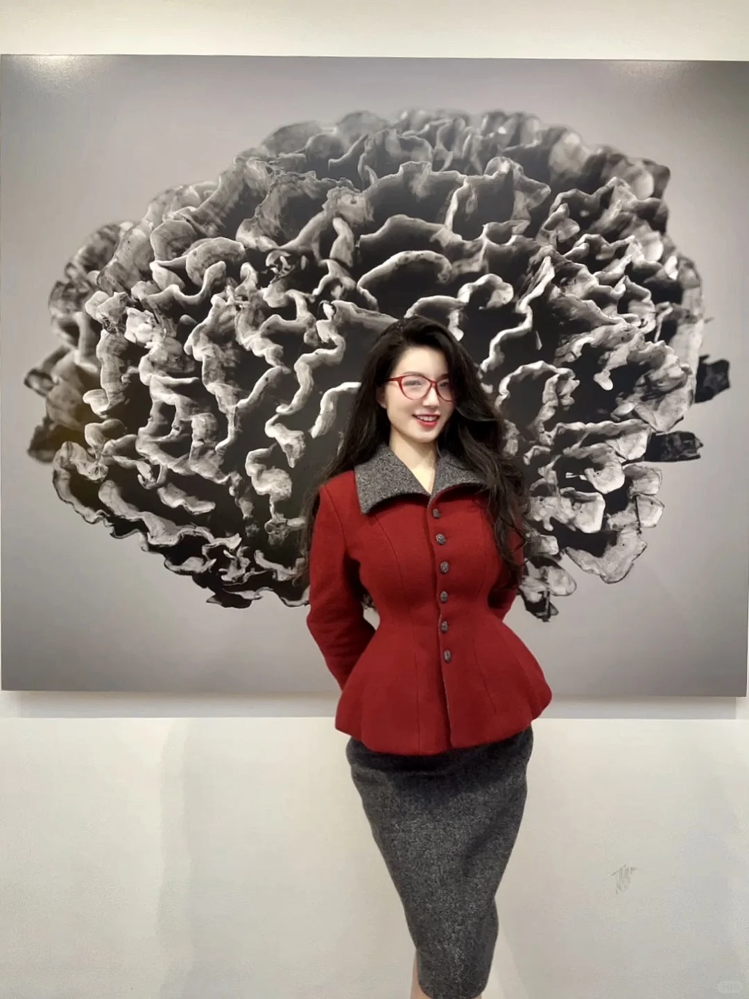 上身1秒掐腰复古套装！！！