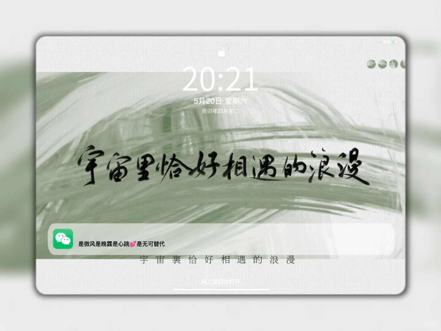 属于你的绿色白绿色壁纸💚