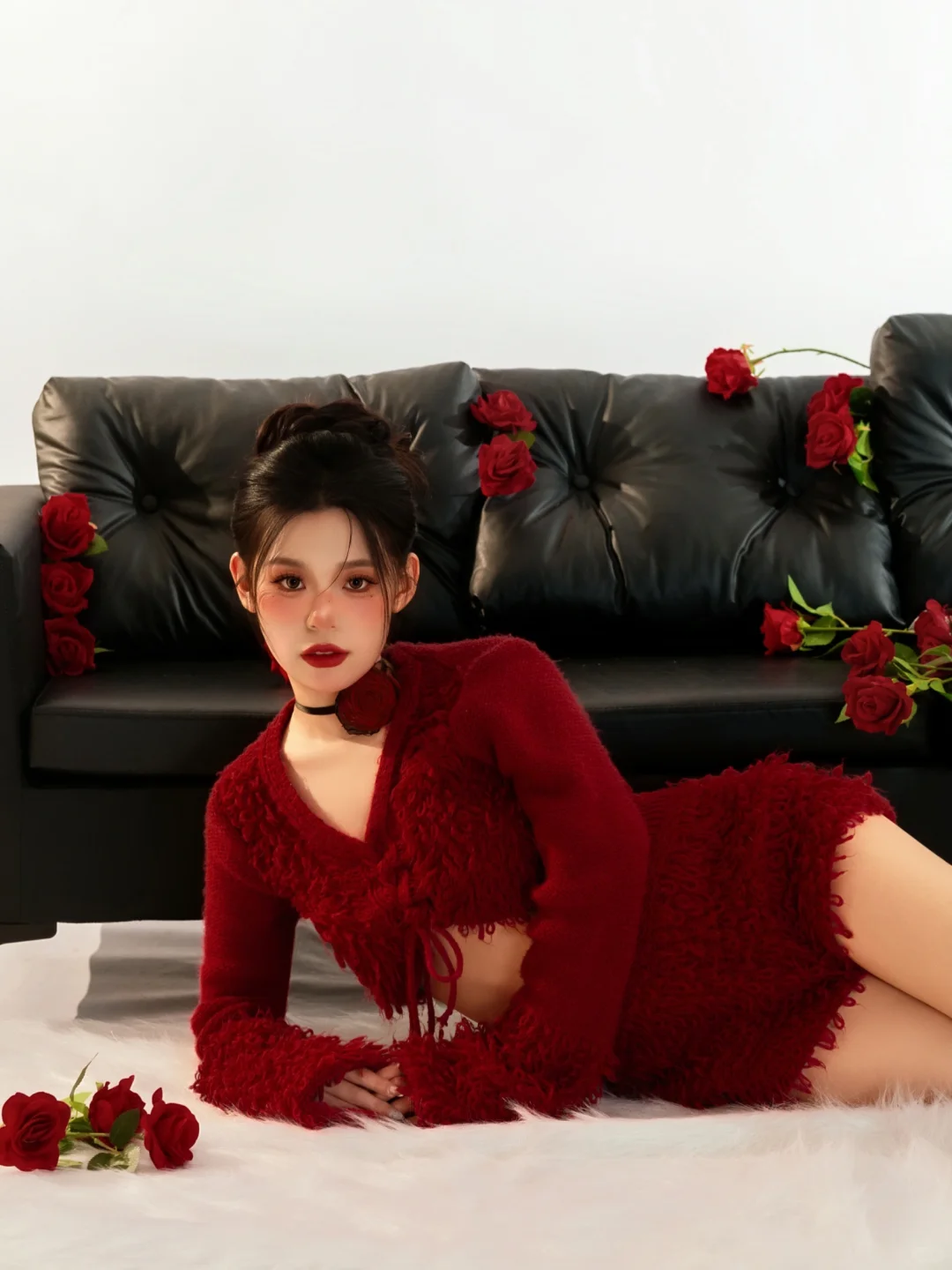 🌹红与黑的极致诱惑 | 港风复古感拿捏