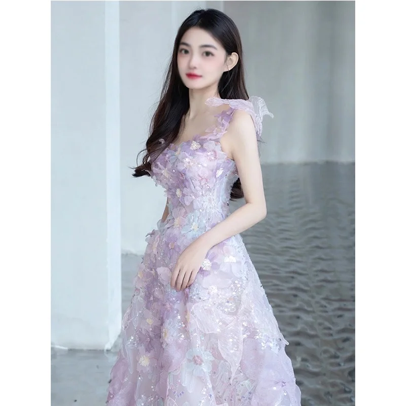 浪漫紫纱，邂逅梦幻之美