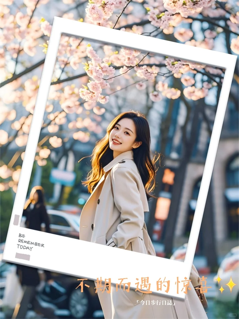 春天的第一套AI街拍