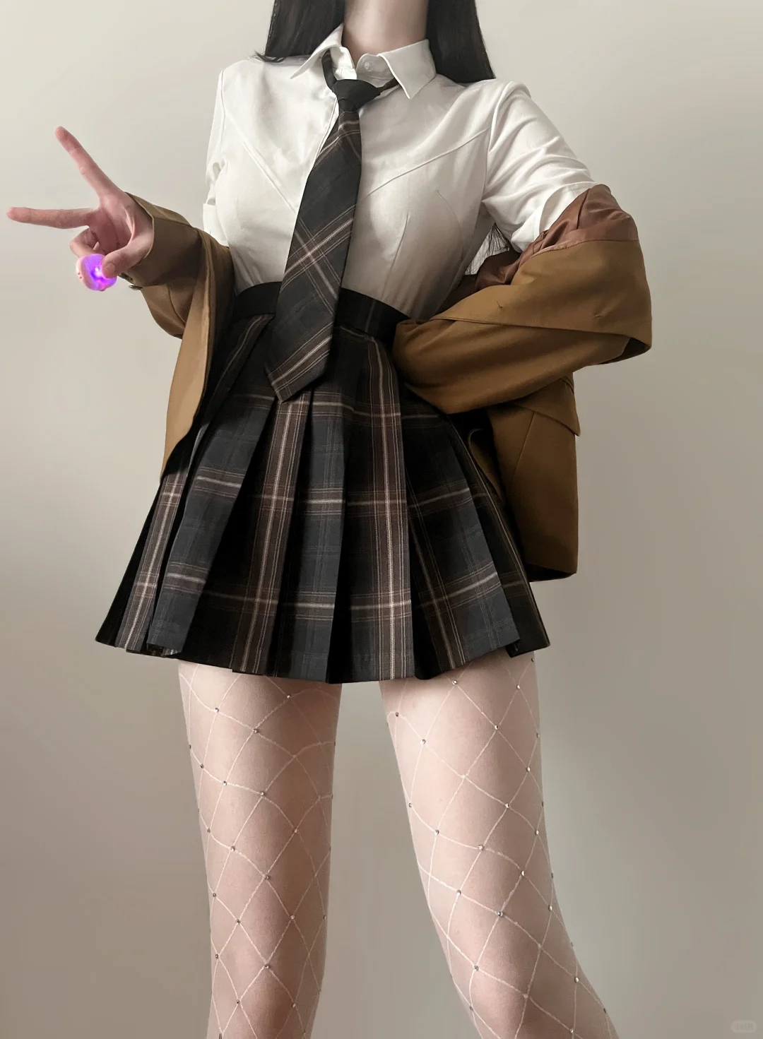 初秋学姐jk茶西超好看～太有秋天氛围感啦