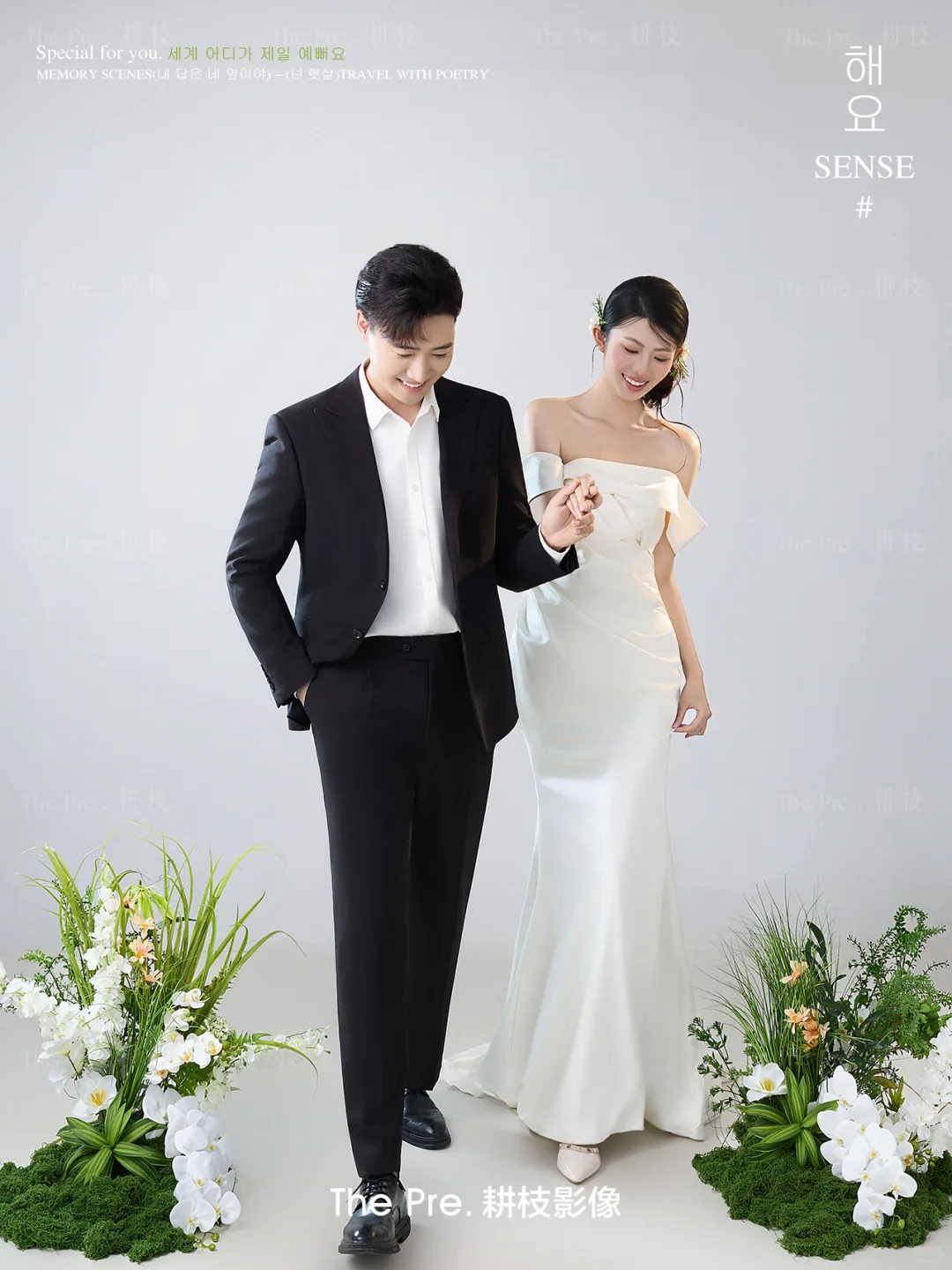 这就是ins博主的韩式婚纱照吧？终于拍到啦