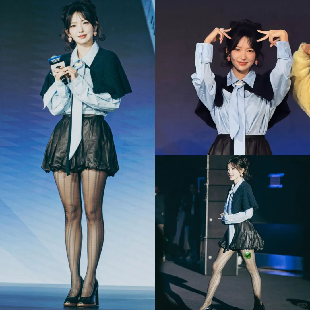 程潇 中传活动 黑丝高跟大长腿【237P】