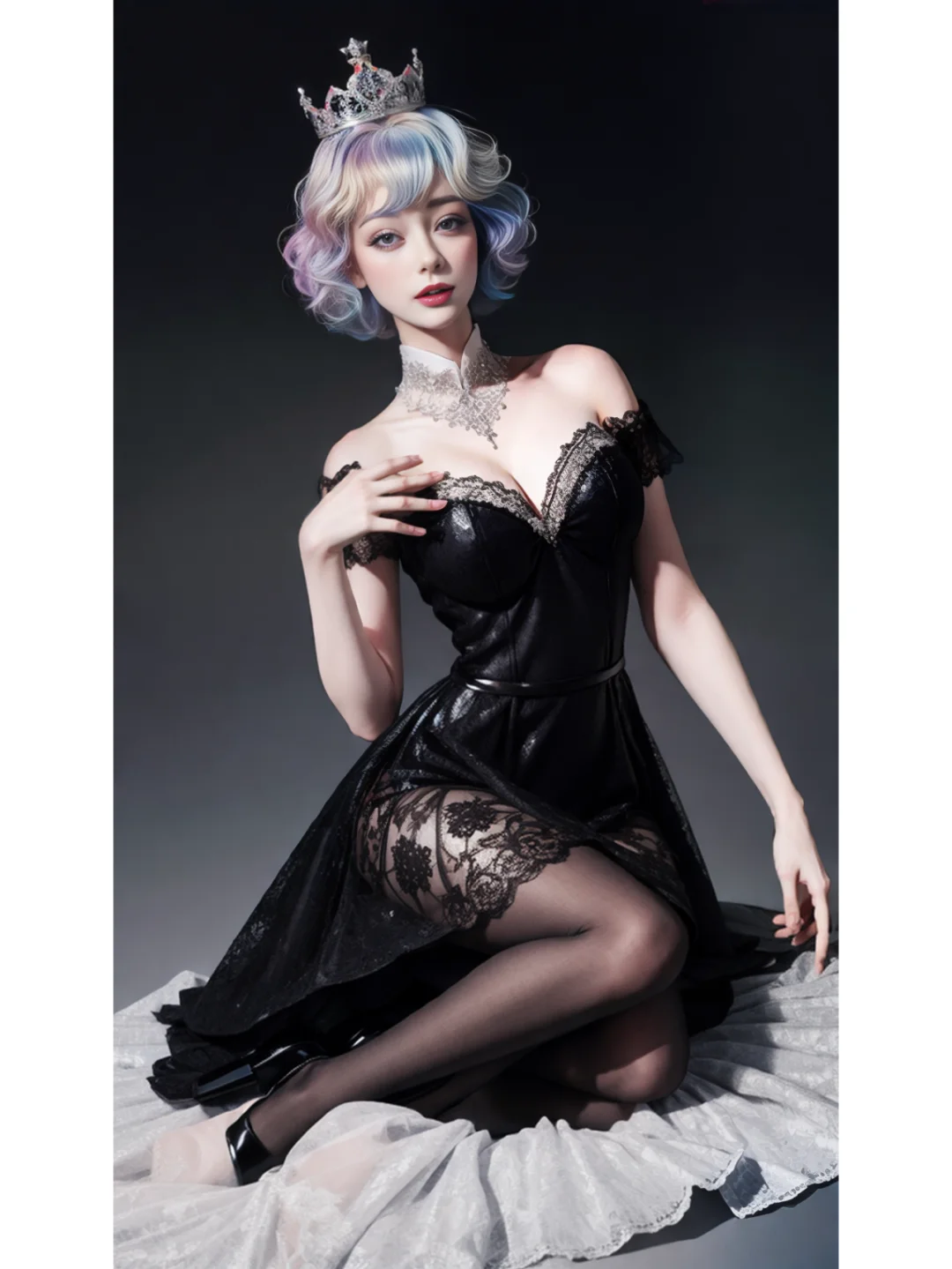 🌈彩虹女神降临！独特魅力无法抵挡！💃