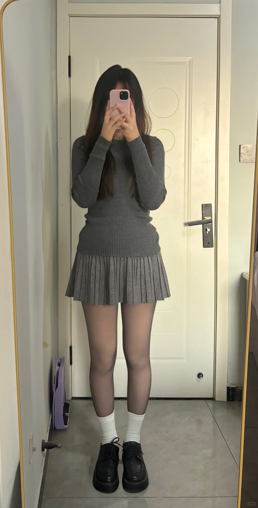 今年的第一条加绒黑丝