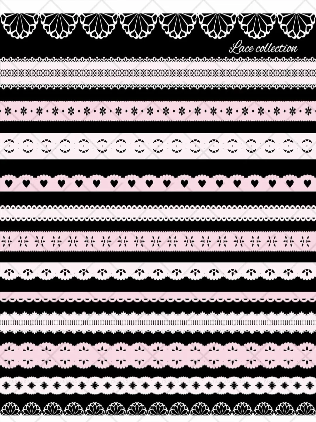 12蕾丝花边素材png