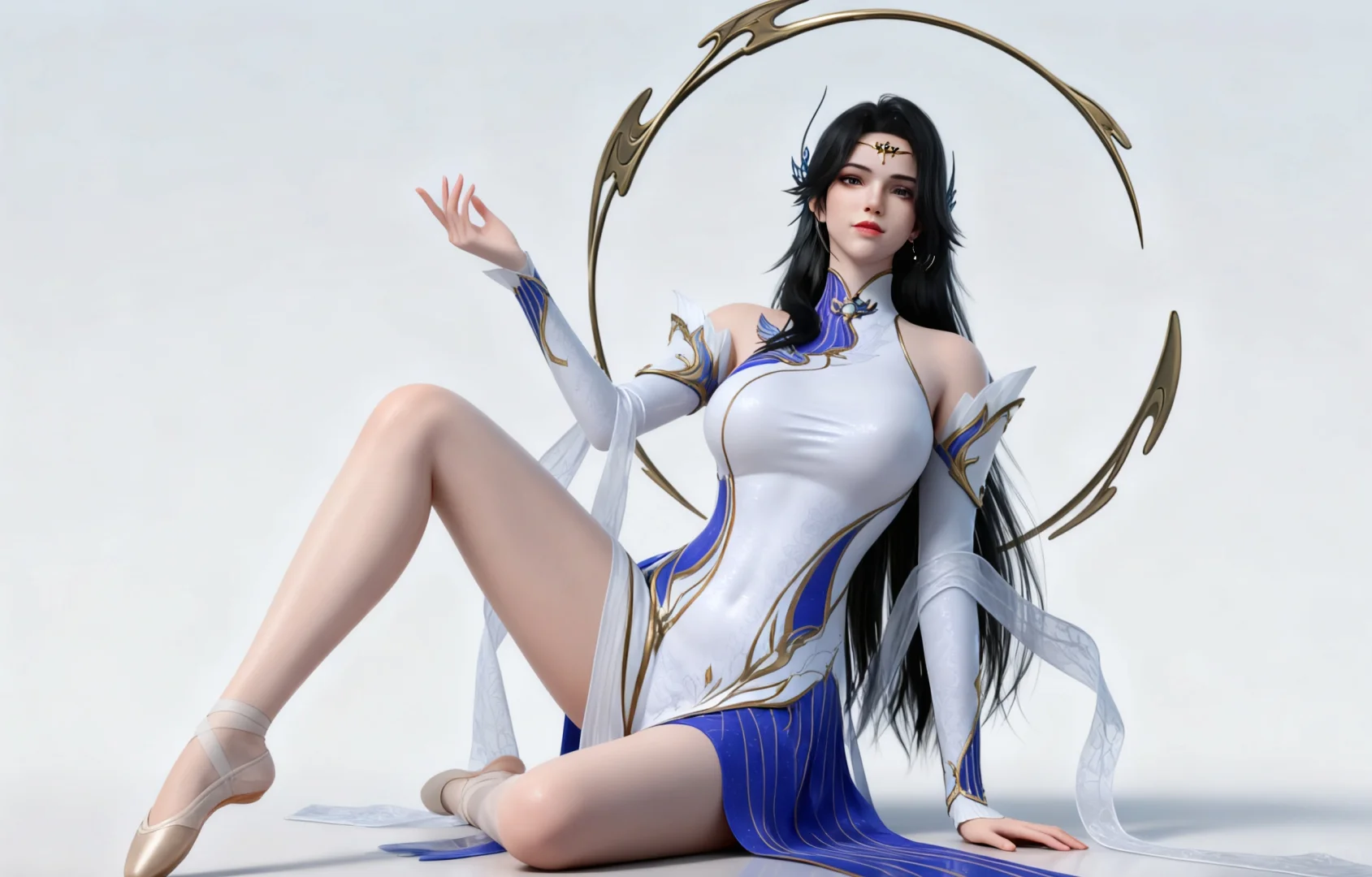 国漫女神绘画壁纸、玄衣篇！横屏