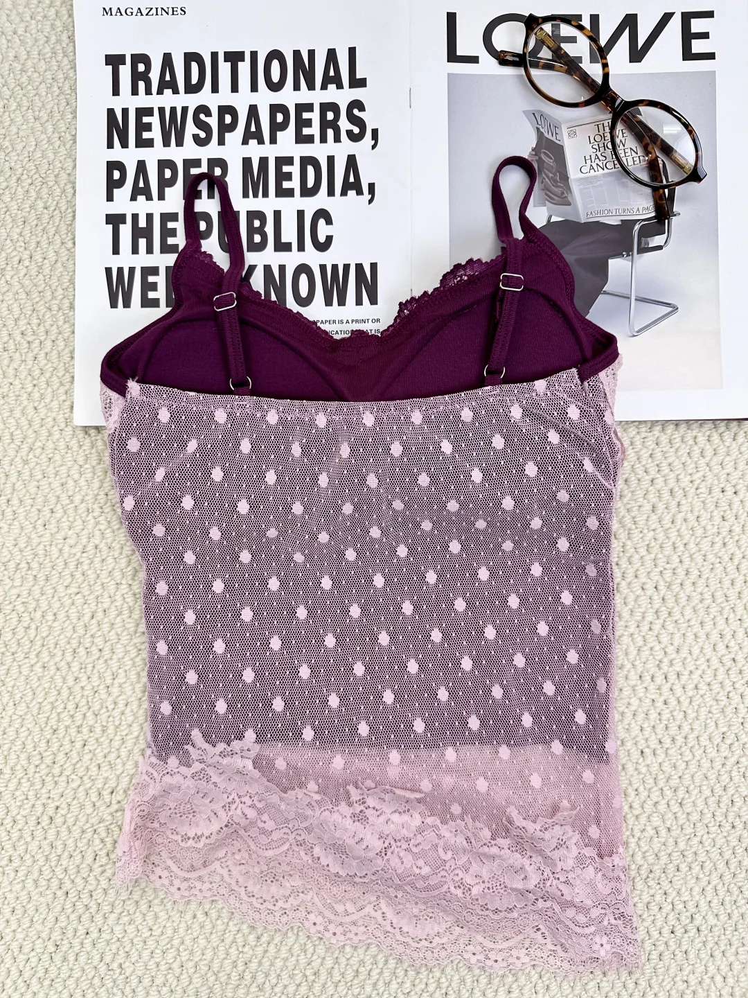 嗲精专属！这件蕾丝吊带是把温柔刻进DNA