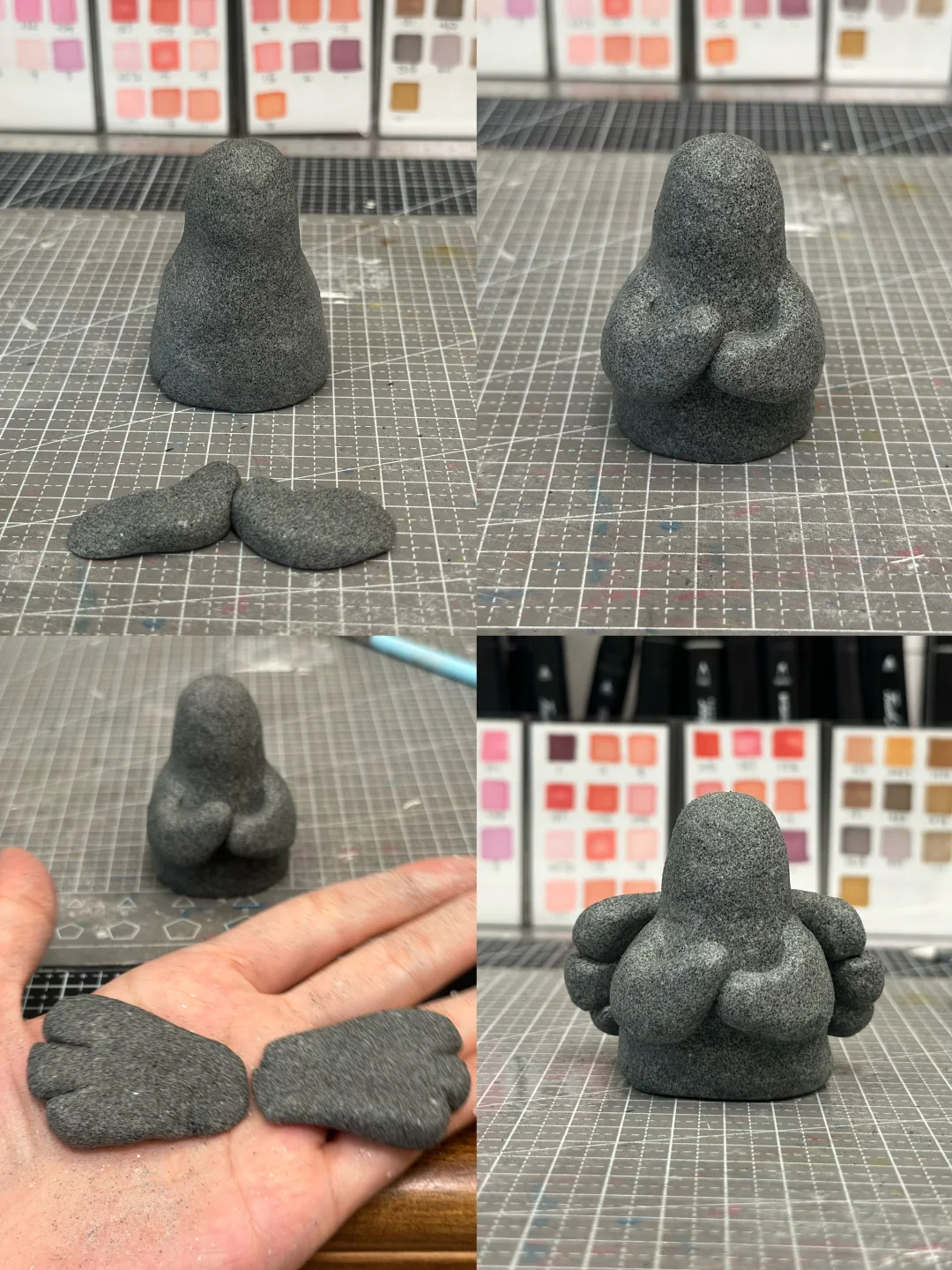 岩塑粘土🪨赛尔达女神像→放labubu不过分吧