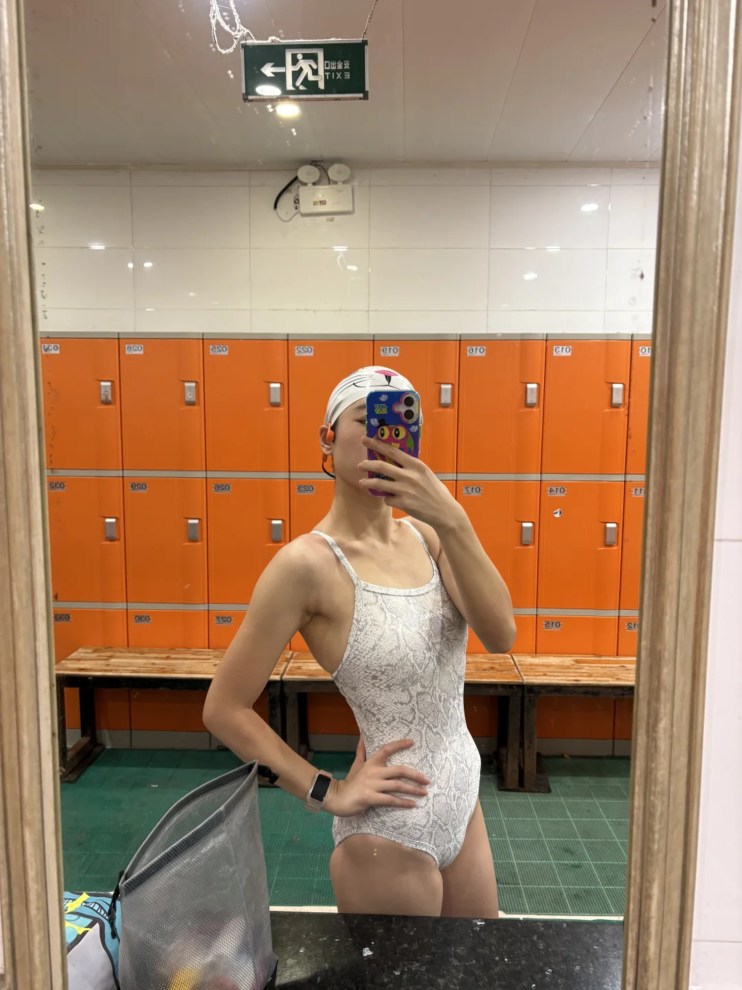 游泳🏊🏻‍♀️一年身材变化😏