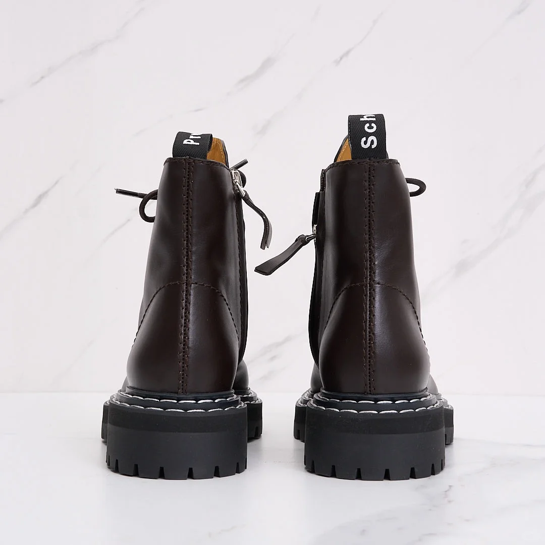 2️⃣折ProenzaSchouler女士英伦风复古马丁靴