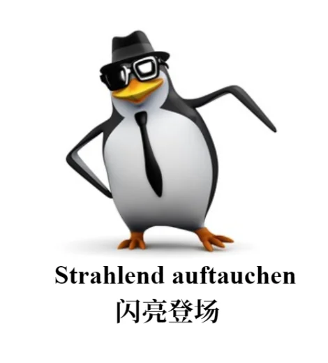 更适合德专生的高雅人士企鹅meme！