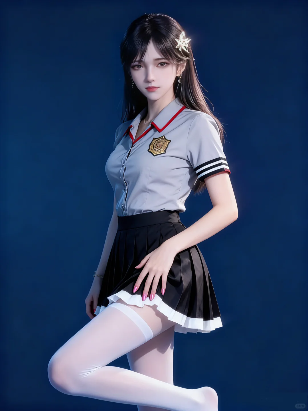 这应该是动漫中出场次数最低的女主了吧～