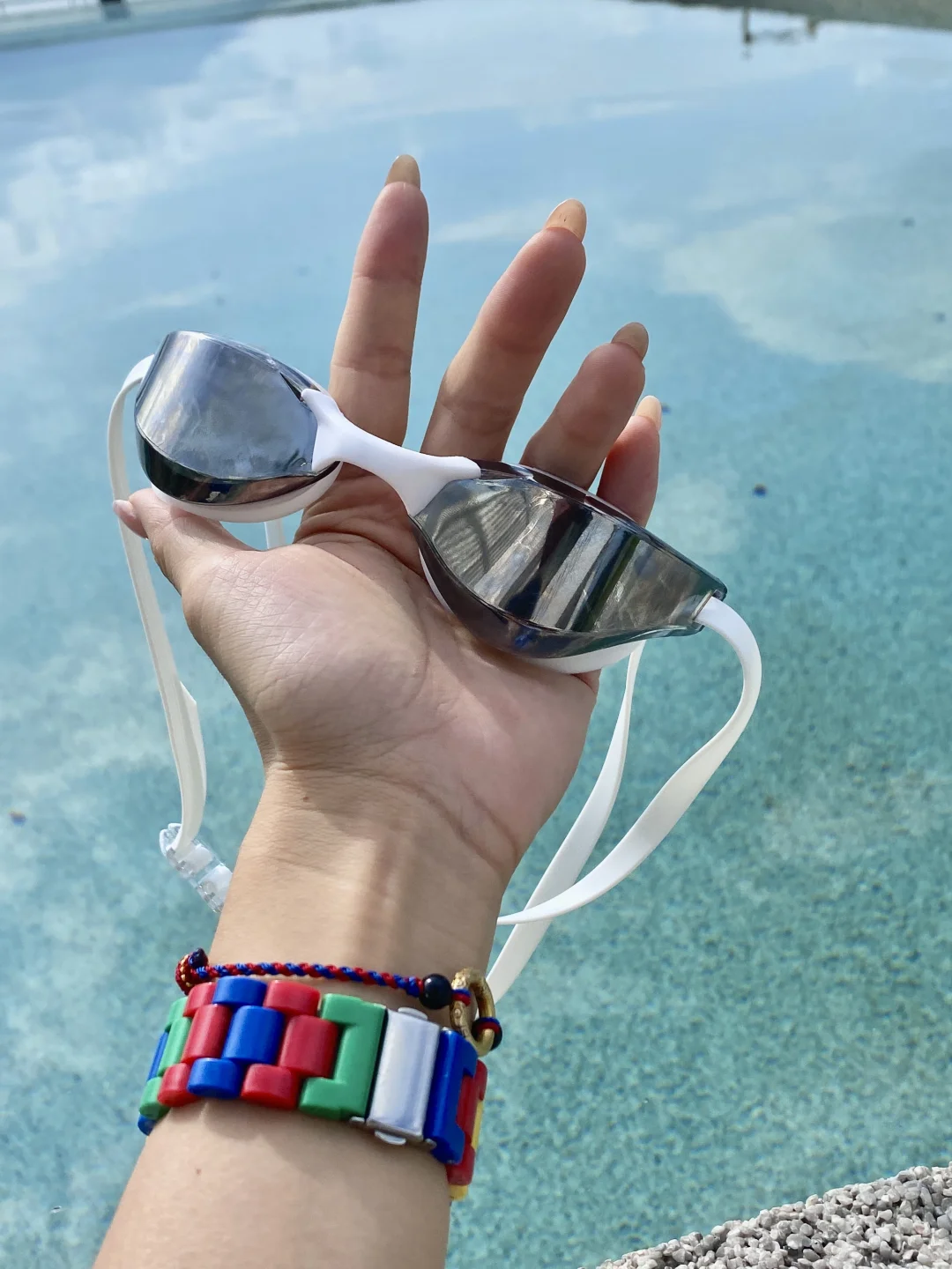 swimming day 🫧🥽 🏊🏻‍♂️˚‧⸝⸝⸝•༝•⸝⸝⸝‧˚🩵