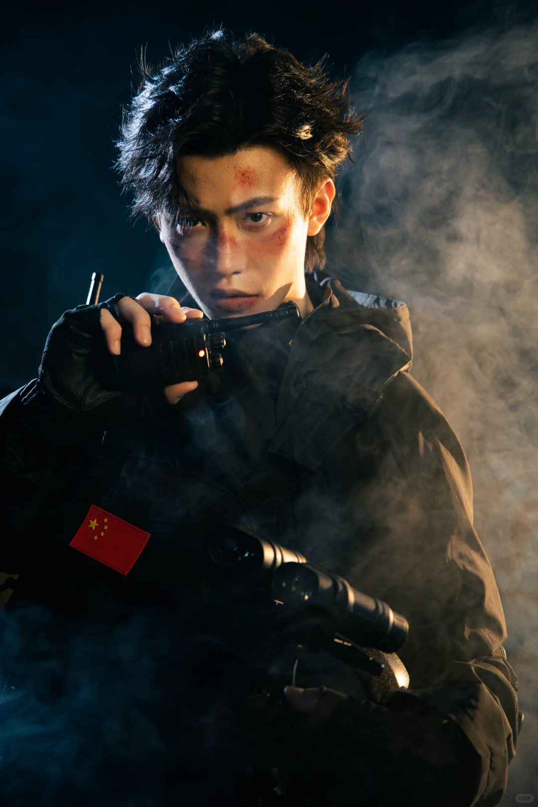 男生写真｜战损风