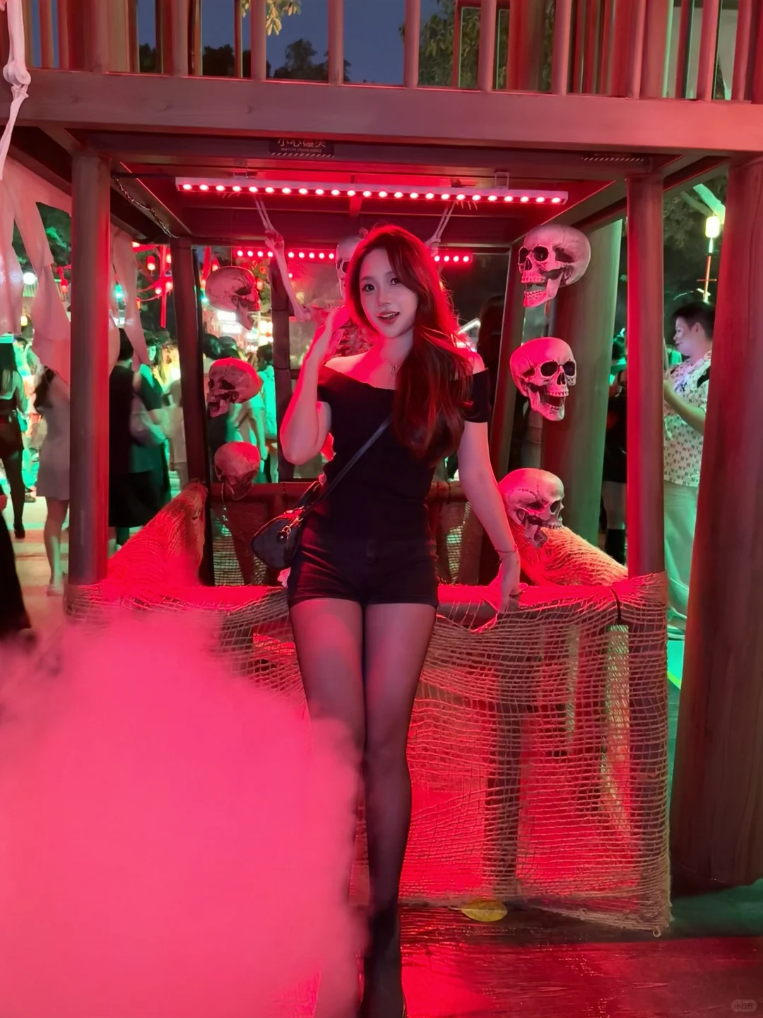 165/116 魅惑十足的黑丝穿搭 超显瘦