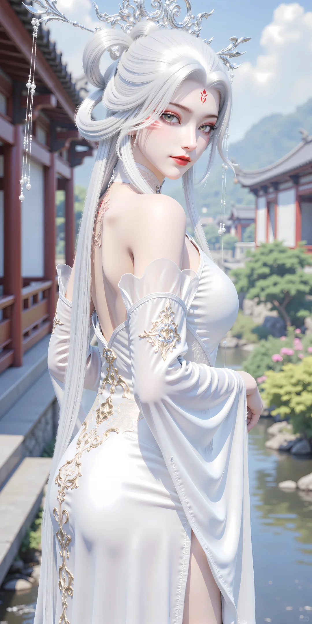 白色系T0级女神，诛仙小白