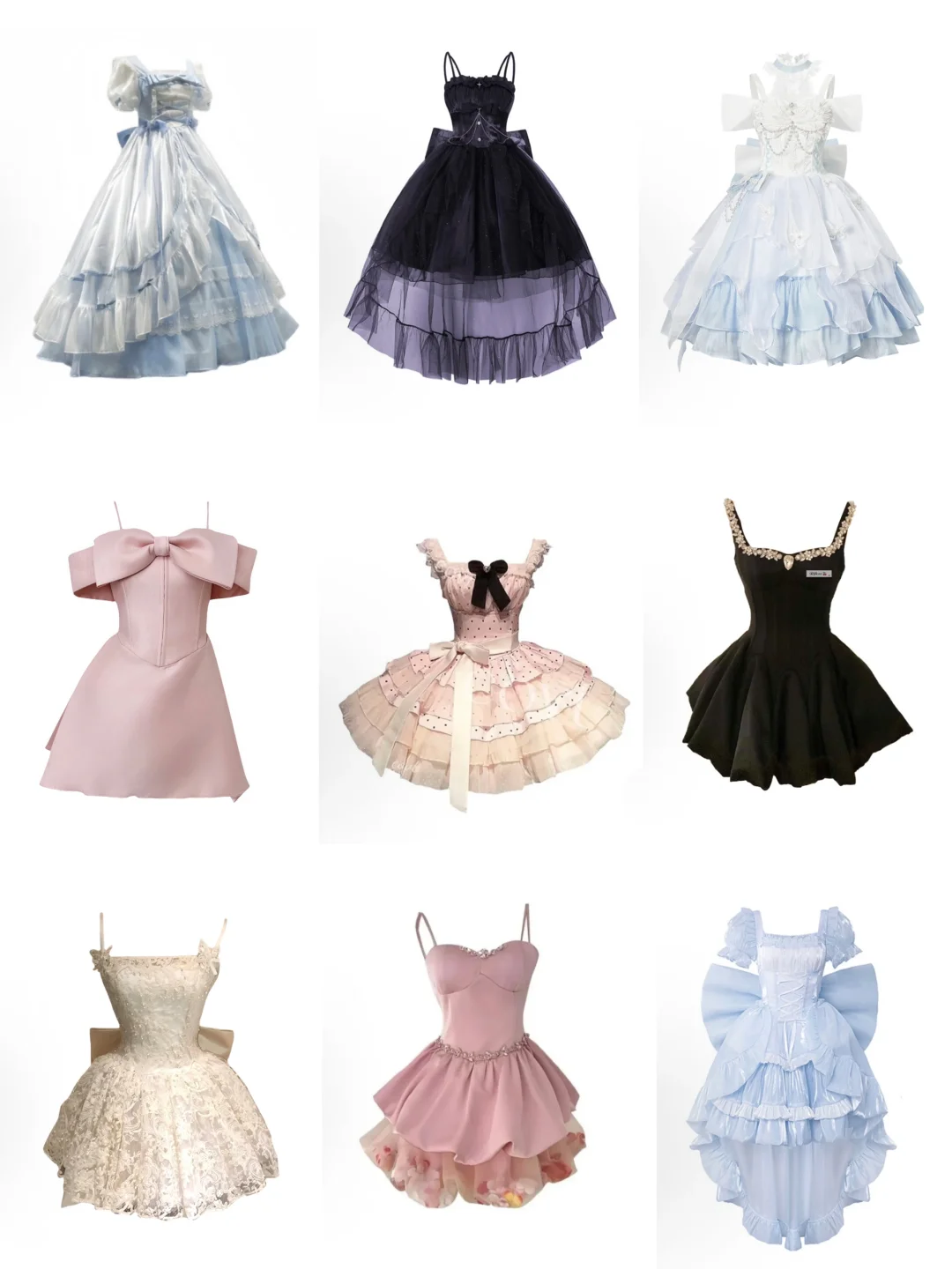 超仙的迪士尼公主裙 粉粉的少女心💗💗