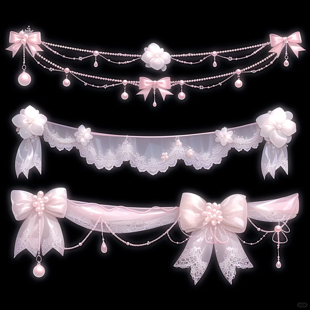 素材分享｜蕾丝边