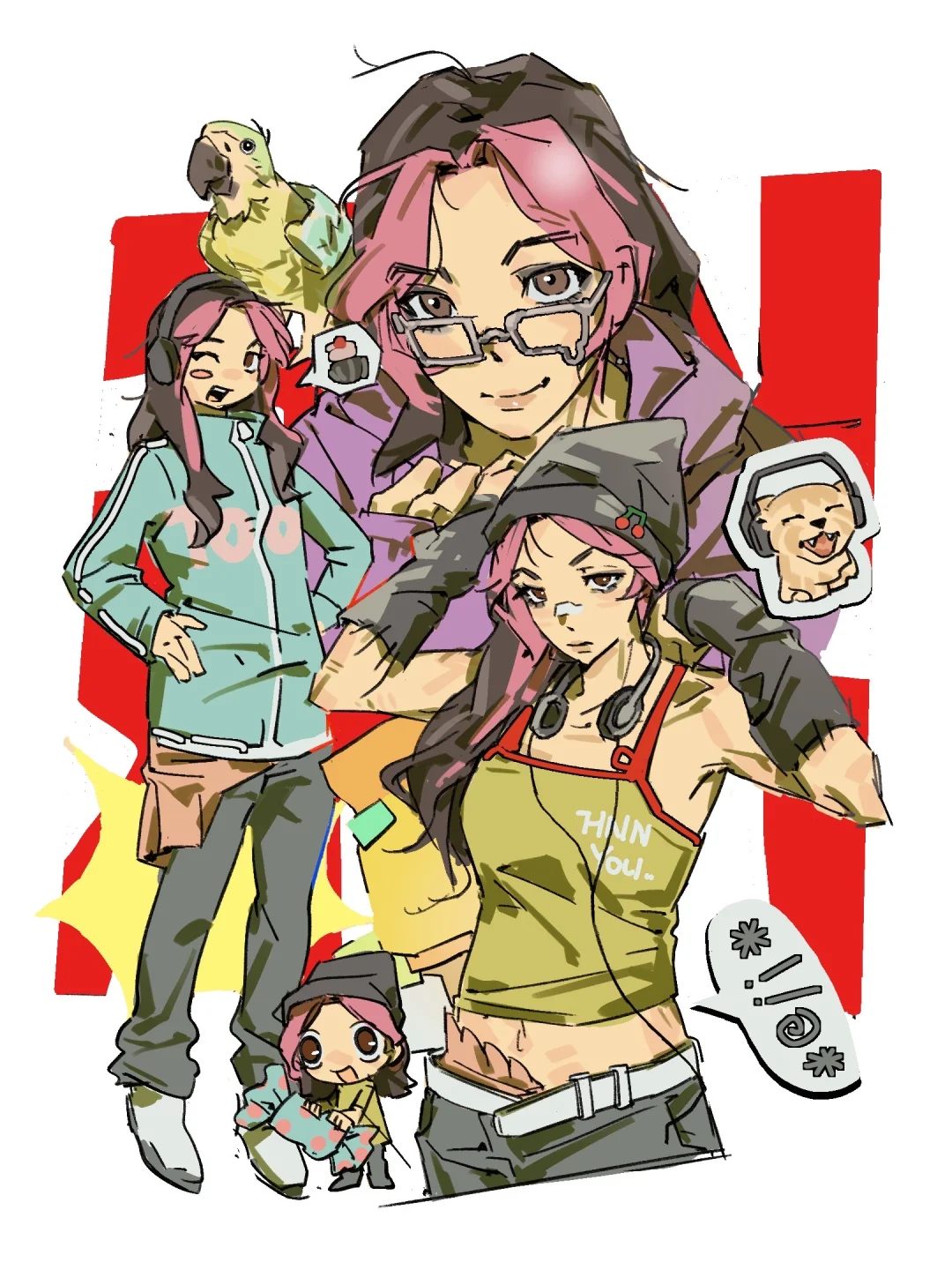 火辣Nerdy美国女大Megan Skiendiel