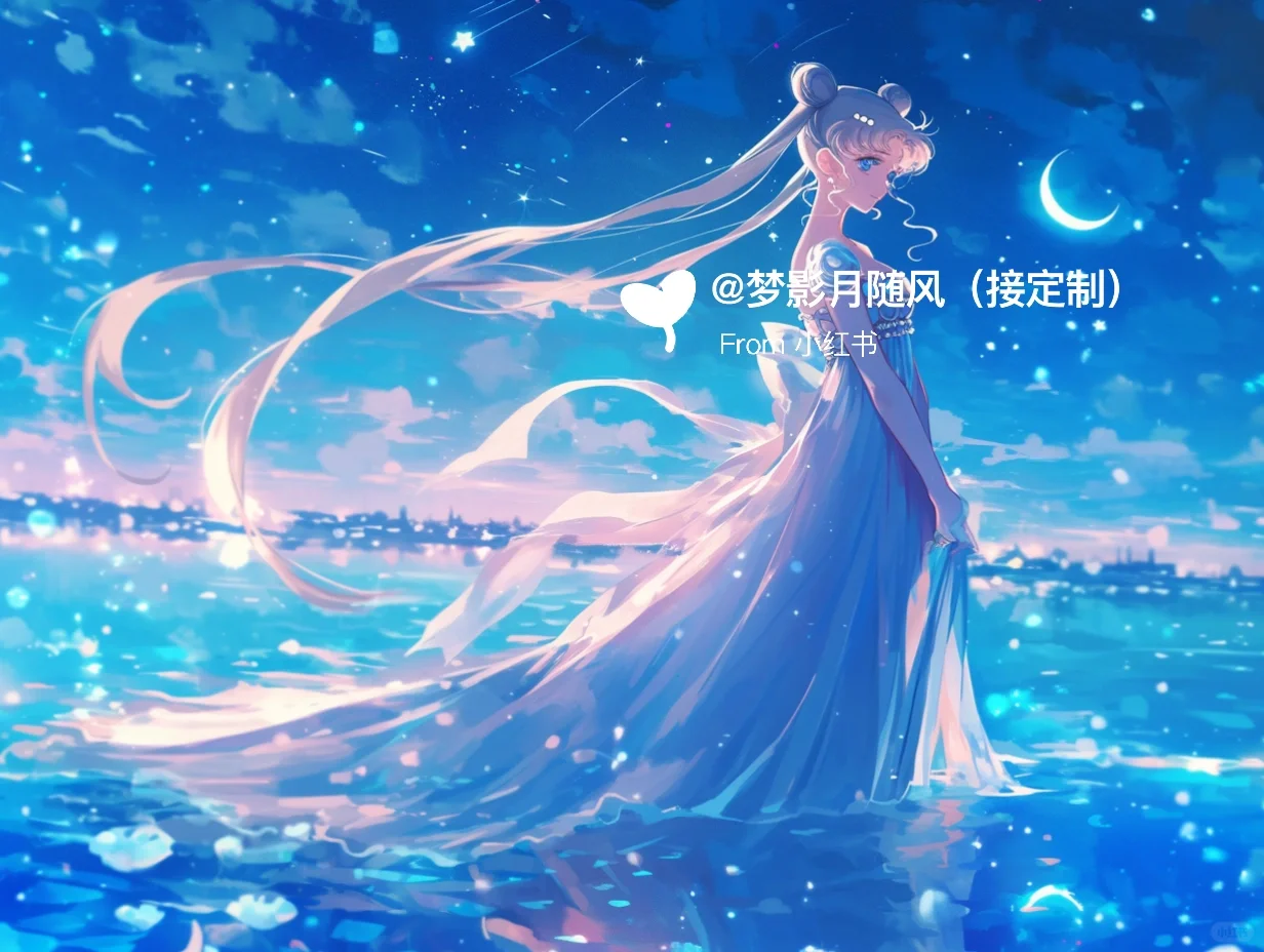 听海1💞美少女战士iPad壁纸