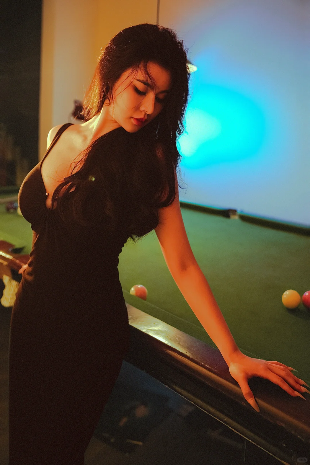 辣妹必拍的台球写真|重庆全女子写真