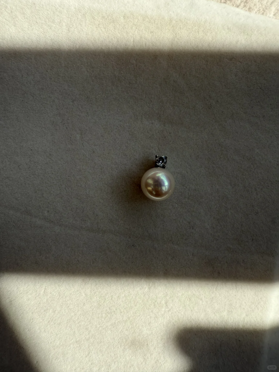 天然极光淡水珍珠吊坠12mm➗