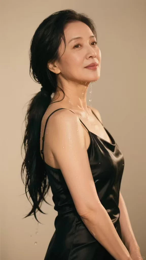 成熟魅力封神，48岁阿姨的水韵韵味真美