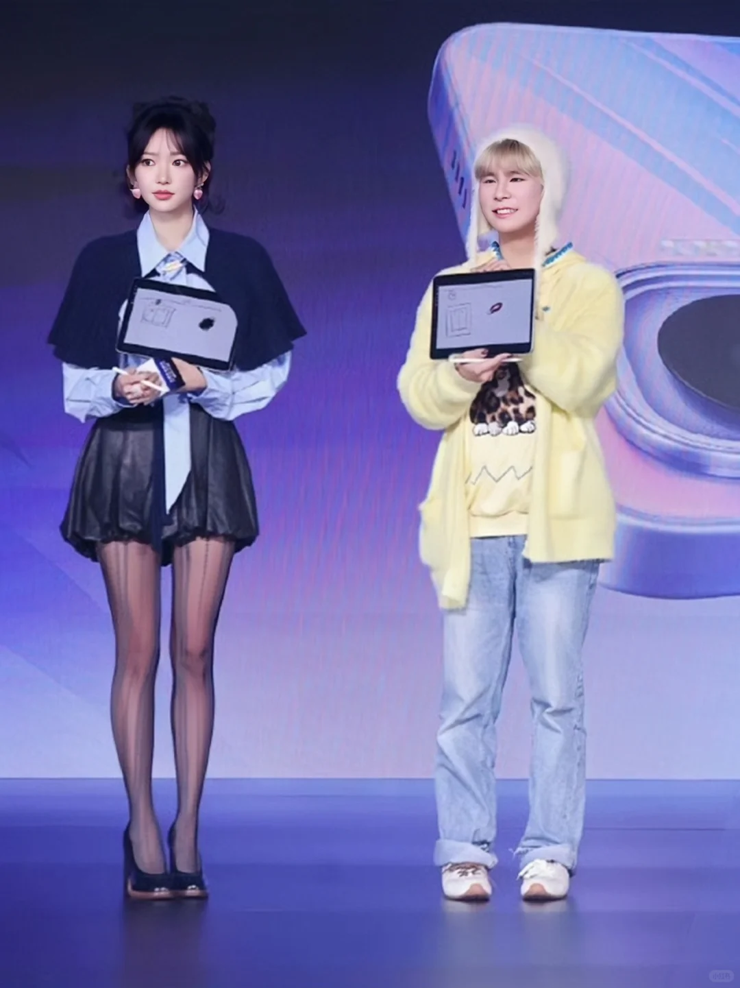 好想知道程潇这个是什么腿型....